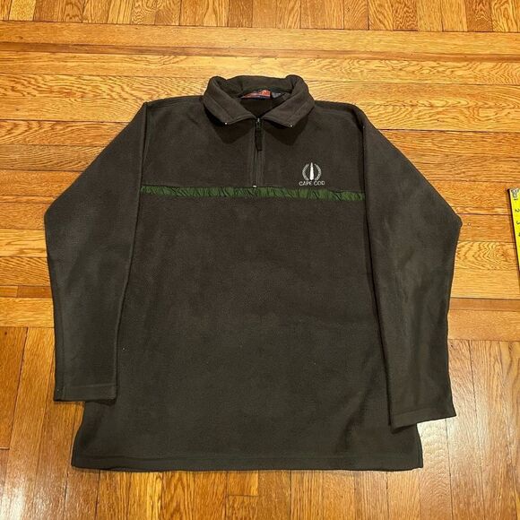 Y2K cape cod three quarter zip fleece - Picture 1 of 5